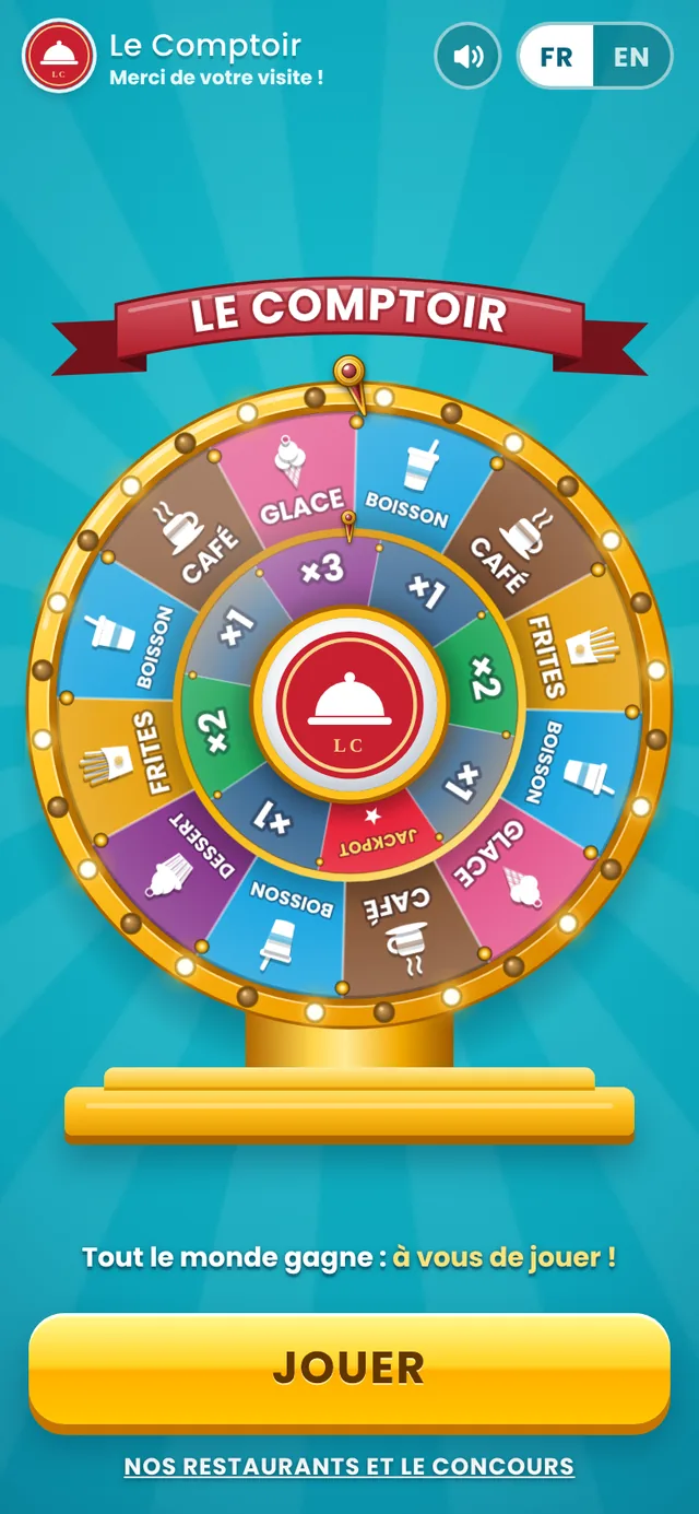 La roue aux cadeaux