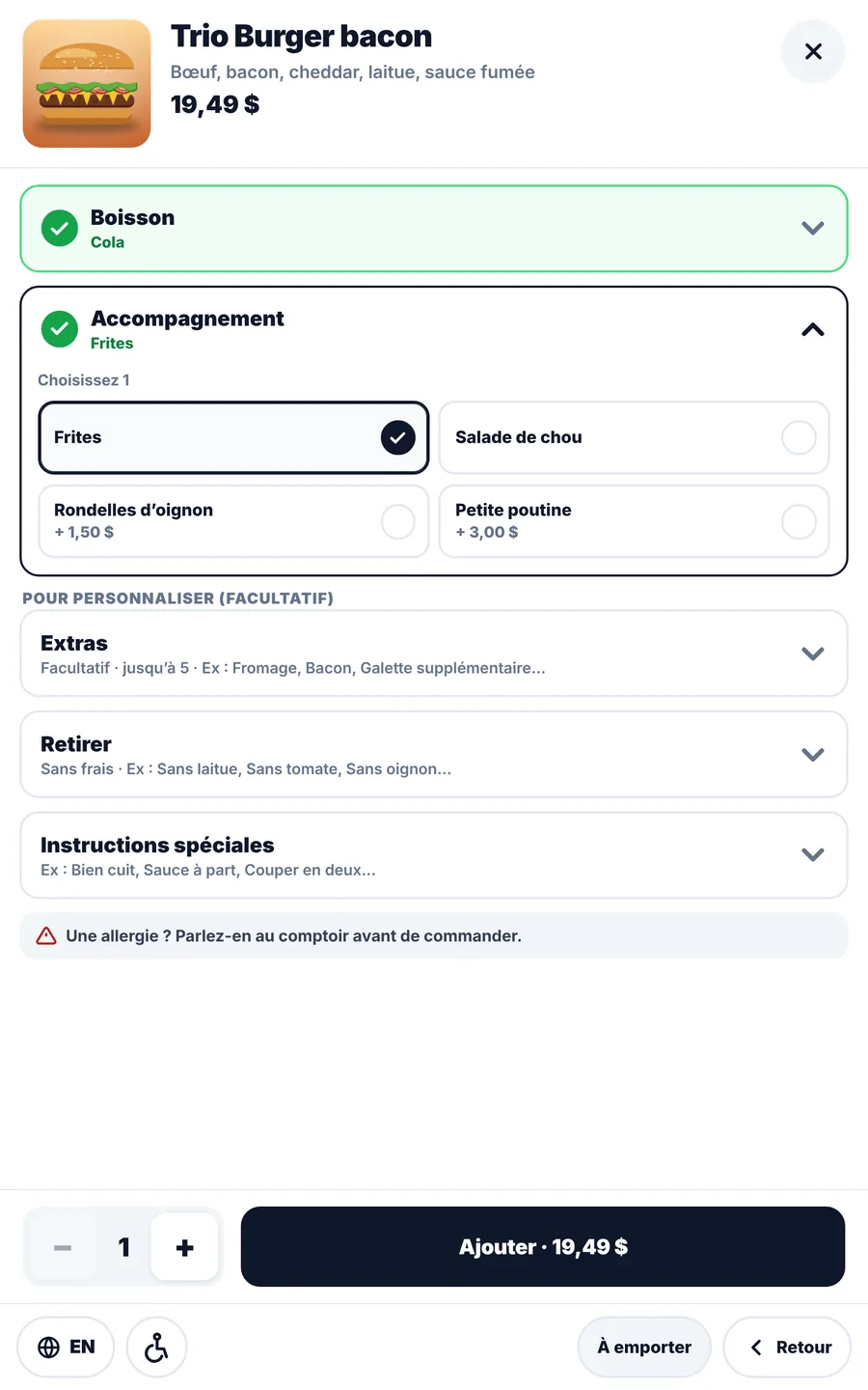 Un article ouvert sur la borne